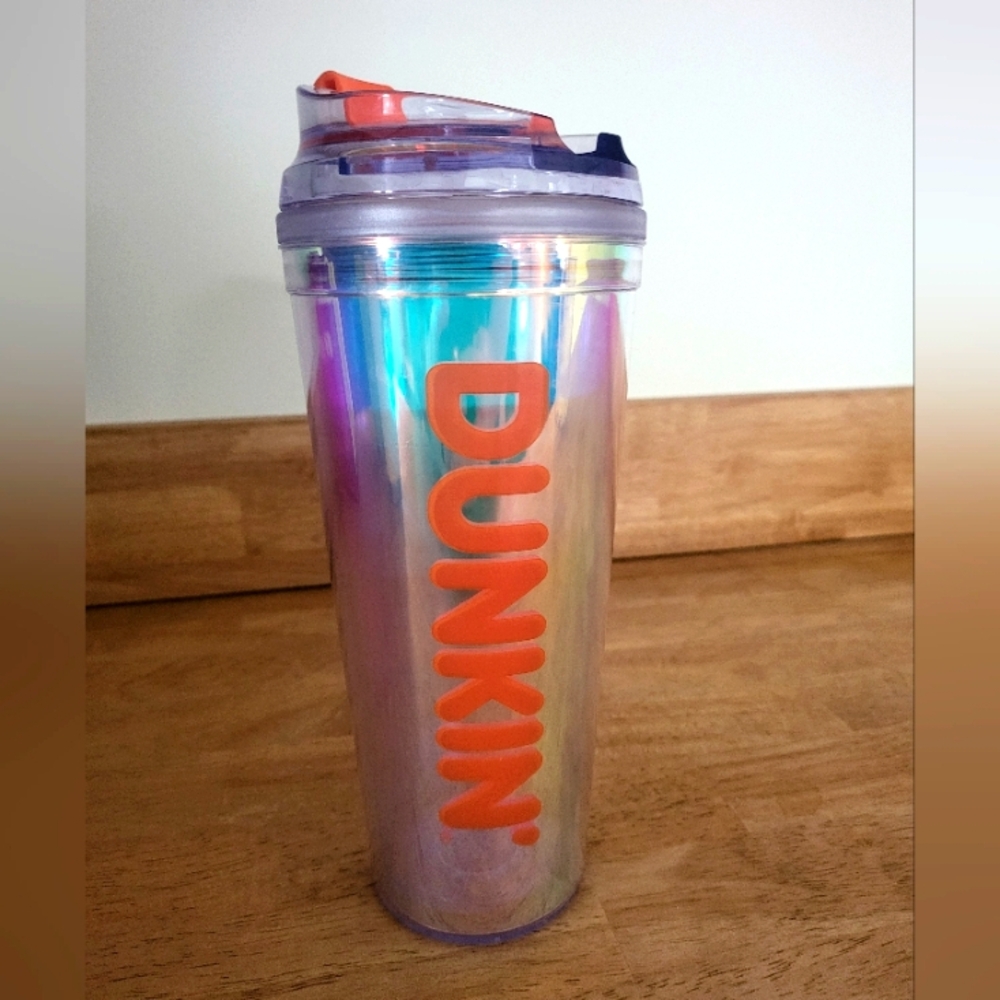 Dunkin' Iridescent Tumbler  24 Oz